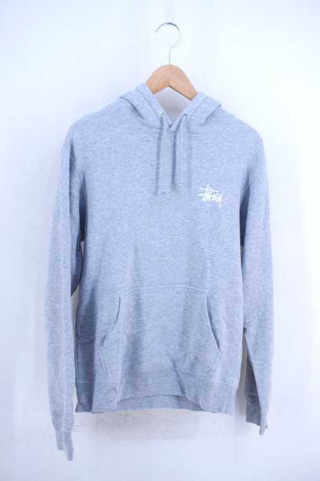 STUSSY （ステューシー） バックロゴプリントプルオーバーパーカー メンズ トップス