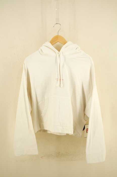 ACNE STUDIOS(アクネストゥディオズ) 18SS ロゴプリントワイドシルエットプルオーバパーカー レディース トップス