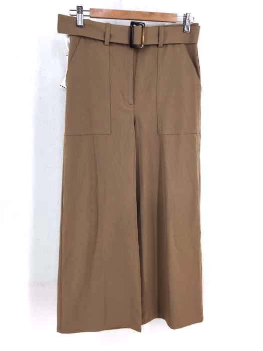 ZARA（ザラ） ベルテッド ワイドパンツ レディース パンツ