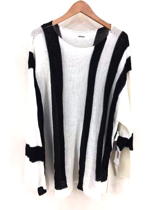 sulvam(サルバム) 20SS Stripe Knit メンズ トップス