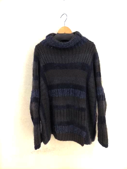 MAISON FLANEUR（メゾンフラネウール） アルパカ モヘア ウールハイネックニット メンズ トップス