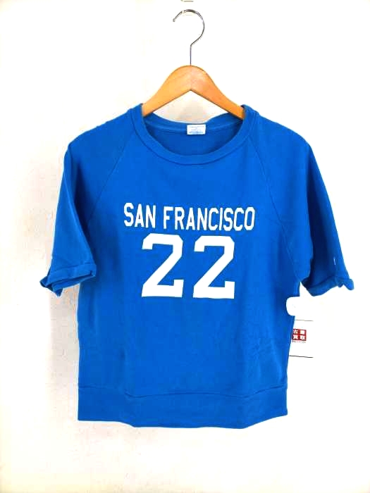 Champion(チャンピオン) SHORT SLEEVE CREW NECK SWEATSHIRT レディース トップス
