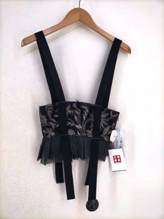 Maison Margiela(メゾンマルジェラ) 17SS ビーズ装飾ピスチェ レディース トップス