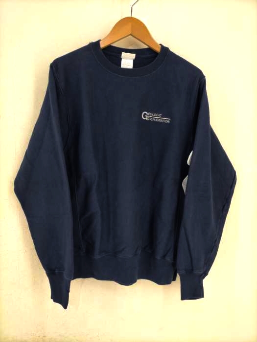 Champion（チャンピオン） REVERSE WEAVE 青タグ復刻 刺繍スウェット メンズ トップス