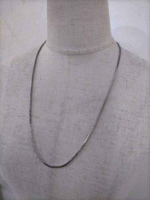 USED古着(ユーズドフルギ) Tバー チェーンネックレス メンズ アクセサリー