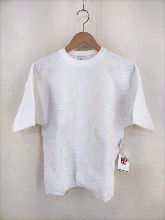 6 BEAUTY & YOUTH UNITED ARROWS（ロクビューティーアンドユースユナイテッドアローズ） 半袖ニット レディース トップス