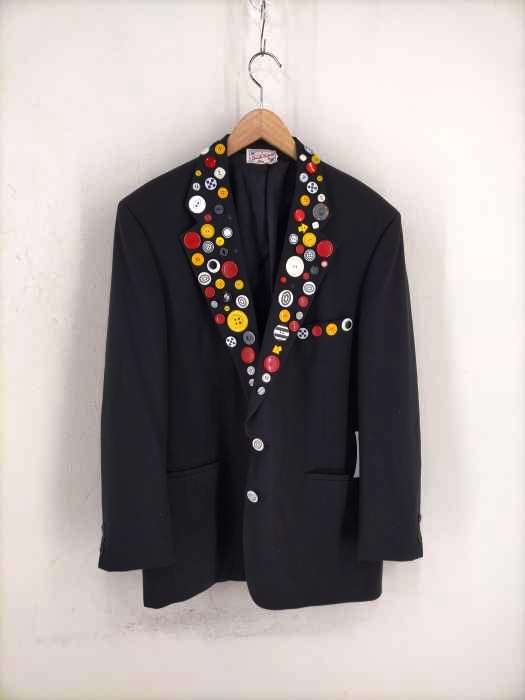 USED古着（ユーズドフルギ） SPECIALLY FASHIONED PALM BEACH ボタンデザインテーラードジャケット メンズ アウター