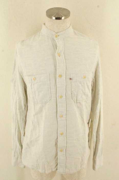 POLO JEANS COMPANY RALPH LAUREN （ポロジーンズカンパニーラルフローレン） カットオフバンドカラーシャツ メンズ トップス