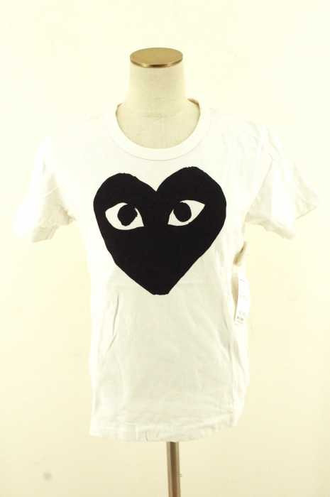PLAY COMME des GARCONS （プレイコムデギャルソン） AD2009　ハートプリントTシャツ レディース トップス