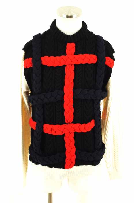 J.W.ANDERSON （ジェイダブリュー.アンダーソン） Braided Cable Knit Jumper　ニットトップス メンズ トップス