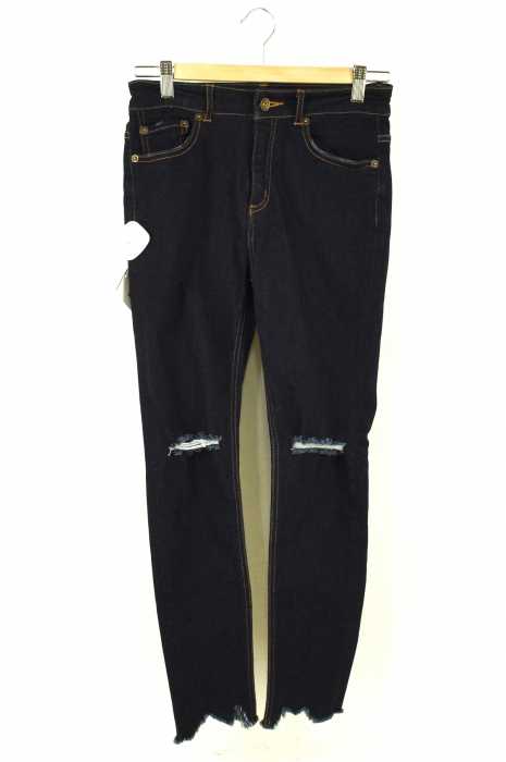 JEANASIS （ジーナシス） カットオフストレッチスキニーパンツ レディース パンツ