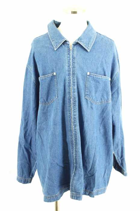 DENIM&CO　（デニム&コー） ジップアップデニムジャケット メンズ アウター