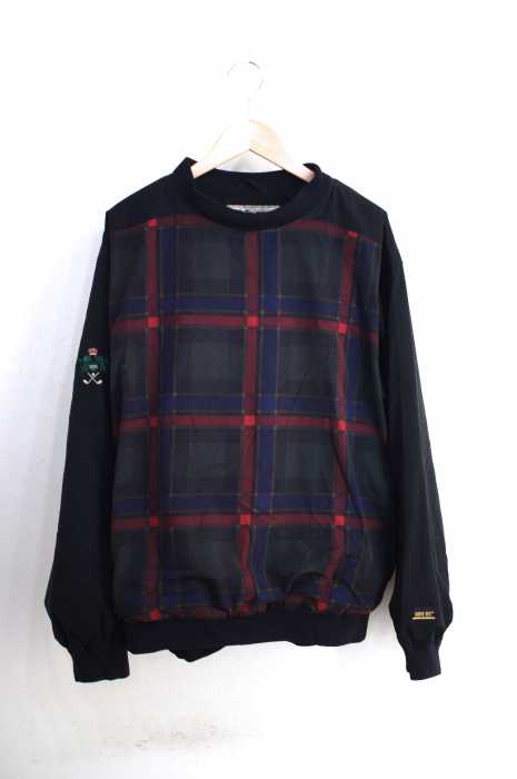 ユーズド古着 (ユーズドフルギ) GORE-TEX チェック柄プルオーバートップス メンズ トップス