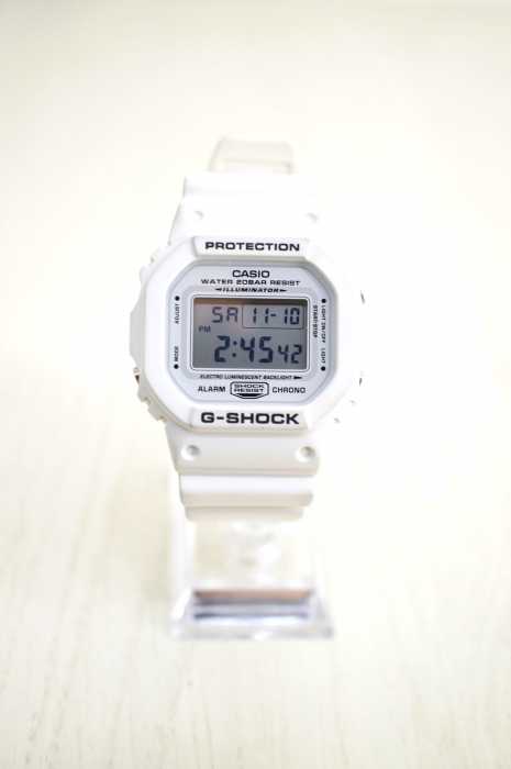 CASIO G-SHOCK（カシオジーショック） DW-5600MW G-SHOCK ジーショック マリンホワイト メンズ 腕時計