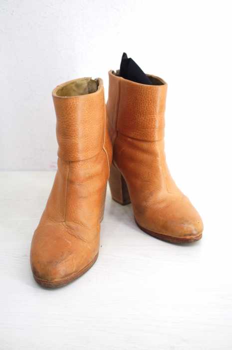 RAG&BONE （ラグアンドボーン） CLASSIC NEWBURY　レザーバックジップブーティ レディース シューズ