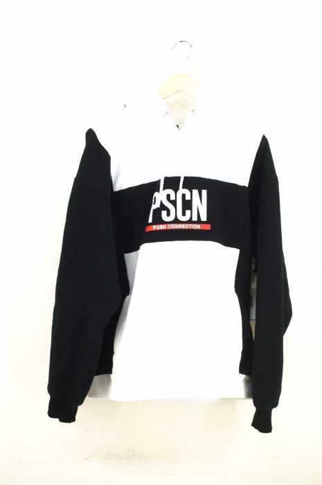 PSCN(ピーエスシーエヌ) ロゴプリントプルオーバーパーカー メンズ トップス