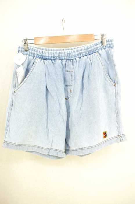 NIKE （ナイキ） 90s 銀タグ ロゴ刺繍デニムショートパンツ メンズ パンツ