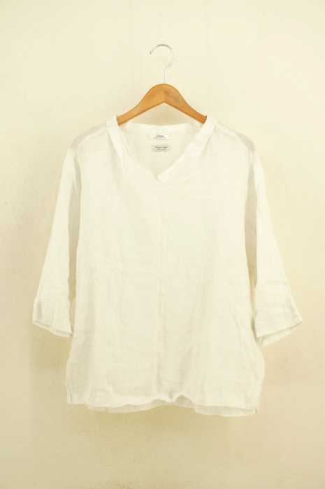 JOURNAL STANDARD relume （ジャーナルスタンダードレリューム） LINENシャンブレ―Vネックプルオーバー レディース トップス