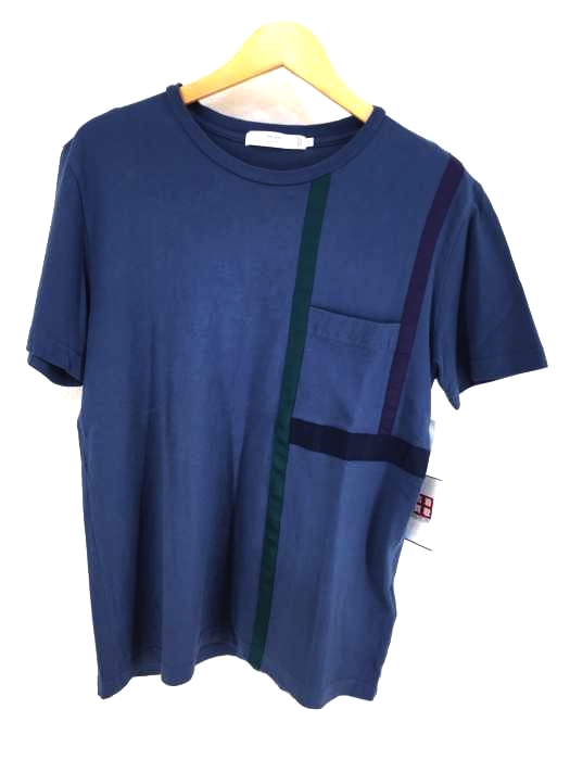 BEAMS LIGHTS（ビームスライツ） グログランテープクルーネックTシャツ メンズ トップス