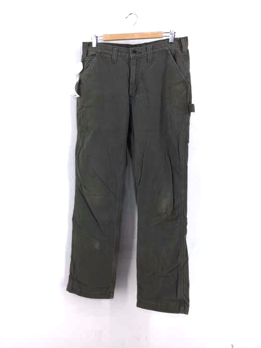 Carhartt(カーハート) 裏地チェック ワークパンツ Washed Twill Dungaree メンズ パンツ