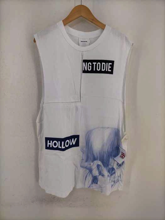 CHRISTIAN DADA（クリスチャンダダ） 17AW Ripped Sleeveless Cotton T-shirt レディース トップス