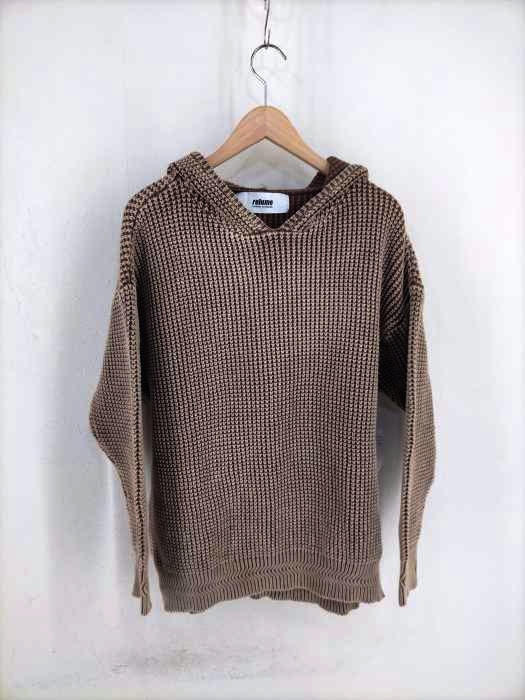 relume JOURNAL STANDARD（レリューム ジャーナルスタンダード） 20AW サーマルニットパーカー メンズ トップス