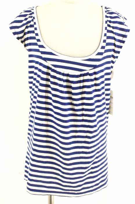 TSUMORI CHISATO (ツモリチサト) 13SS ボーダー柄ノースリーブカットソー レディース トップス