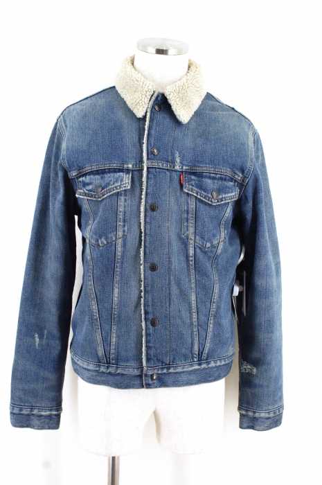 Levi's Vintage Clothing (リーバイス) 15AW TYPE3 SHERRA ダメージ加工裏ボアデニムジャケット メンズ アウター