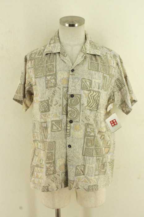 SUNNY SPORTS （） 総柄半袖オープンカラーシャツ メンズ トップス