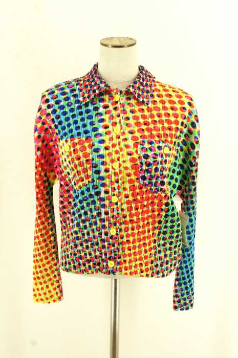 プリーツプリーズ　マルチカラー　トップス PLEATS PLEASE ISSEY MIYAKE （プリーツプリーズイッセイミヤケ