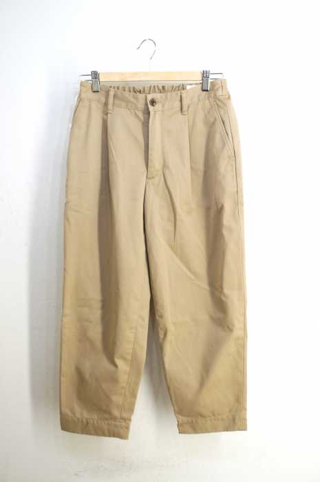 DANTON （ダントン） ワンタックテーパードチノパンツ レディース パンツ