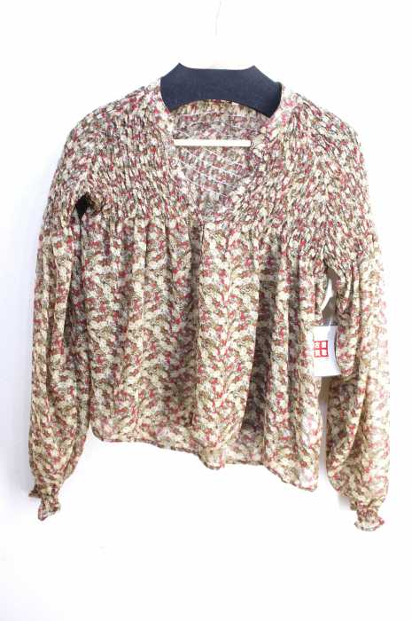 moussy (マウジー) SMOCK BLOUSE レディース トップス