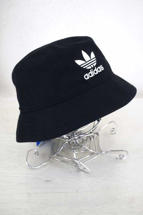 adidas （アディダス） ロゴ刺繍バケットハット メンズ 帽子