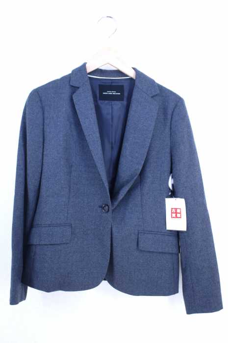 UNITED ARROWS green label relaxing （ユナイテッドアローズグリーンレーベルリラクシング） CR W/PU SAXO 1B テーラードジャケット レディース アウター