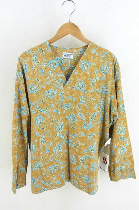 USED古着  （ユーズドフルギ） 60S-70S ペイズリー柄プルオーバーシャツ メンズ トップス