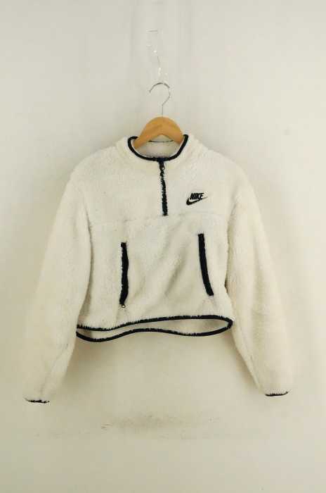 NIKE (ナイキ) 19AW 1/4ジップ フリース クロップトップ レディース トップス