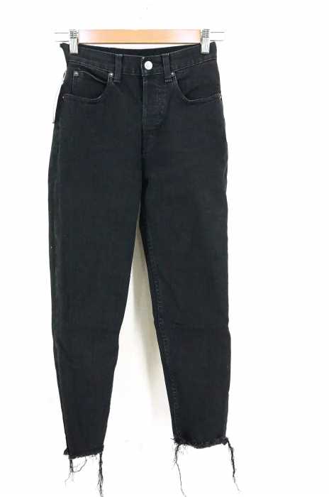 R.H.VINTAGE(ロンハーマンヴィンテージ) カットオフ加工ブラックデニム レディース パンツ