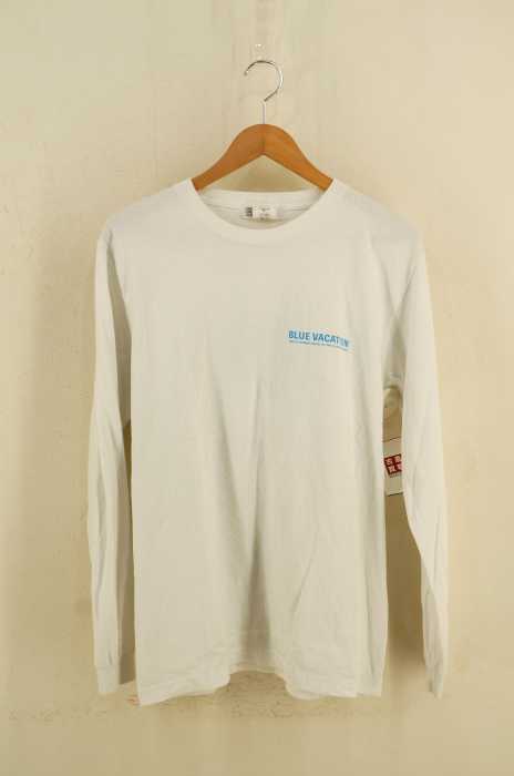 TOKYO CULTUART by BEAMS （トーキョーカルチャートバイビームス） BLUE VACATION プリントロングスリーブTシャツ メンズ トップス