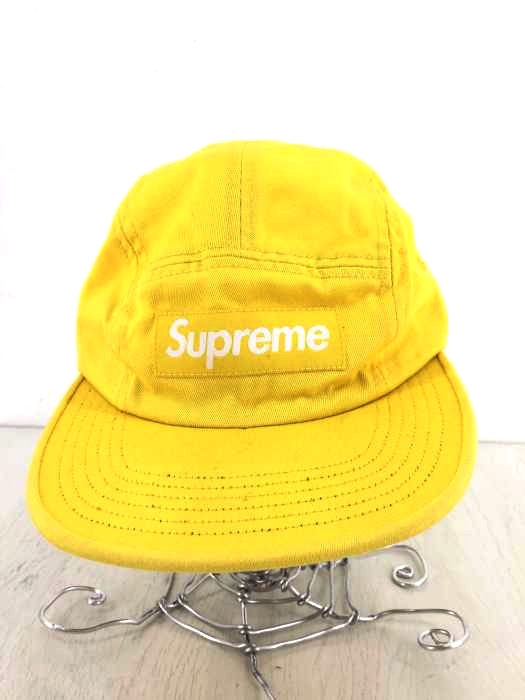 Supreme(シュプリーム) 17SS washed chino twill camp cap メンズ 帽子