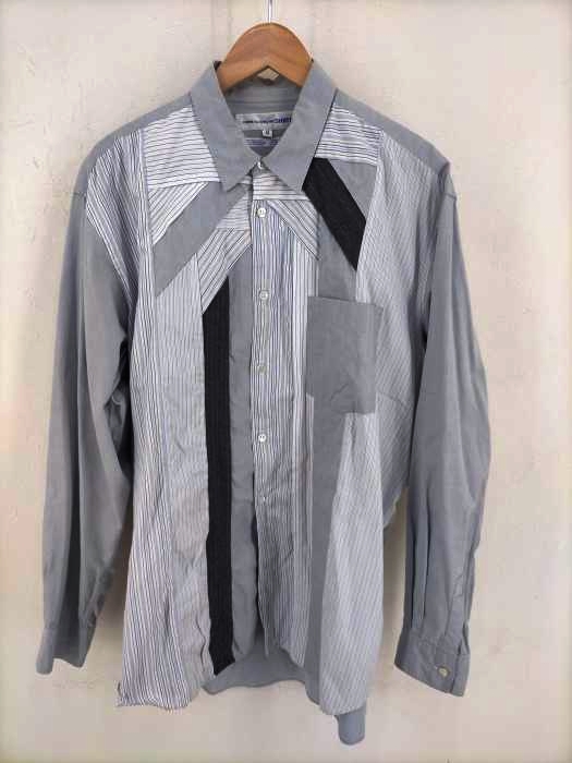 COMME des GARCONS SHIRT（コムデギャルソンシャツ） 90S ワイドシルエットパッチワークシャツ メンズ トップス