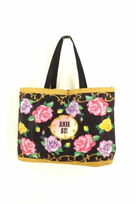 ANNA SUI （アナスイ） 花柄ナイロンハンドバッグ レディース バッグ