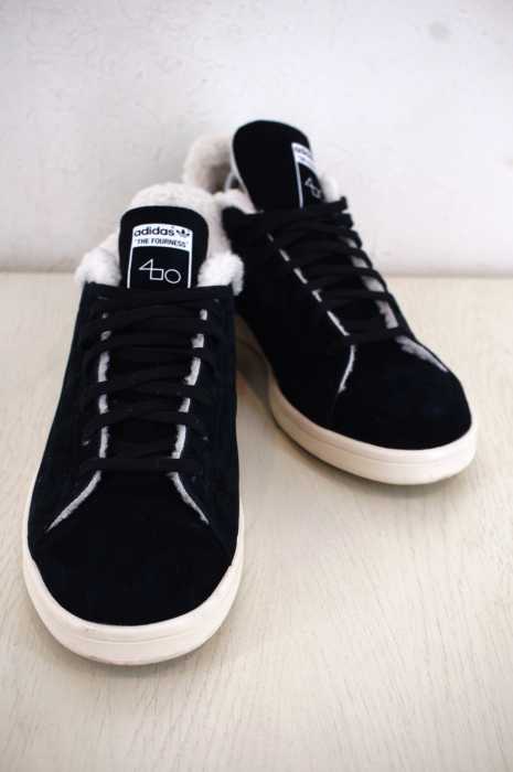 THE FOURNESS x adidas Originals (ザ フォーネス × アディダスオリジナルス) 15AW STAN SMITH FURCORE BLACKWHITE　スニーカー メンズ シューズ