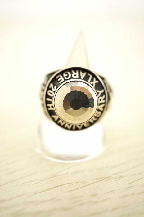 X-LARGE　PRESIDENT　LABEL　×　kasuga(エクストララージ×カスガ) 20th　ANNIVERSARY春日カレッジリング メンズ アクセサリー