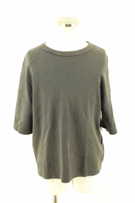 JIL SANDER (ジルサンダー) 鹿の子クルーネックTシャツ メンズ トップス