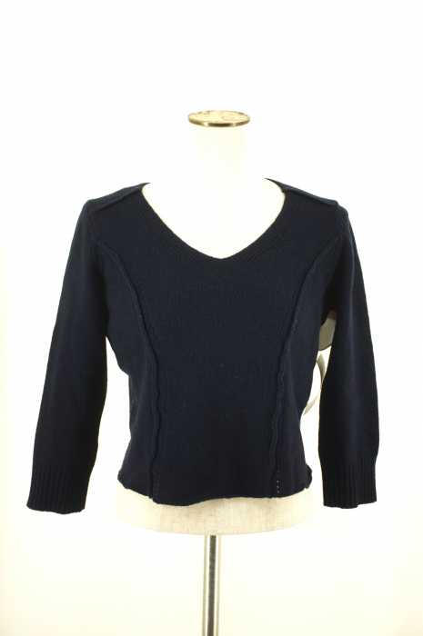 tricot COMME des GARCONS（トリココムデギャルソン） AD2009　ナイロン混Vネックニット レディース トップス
