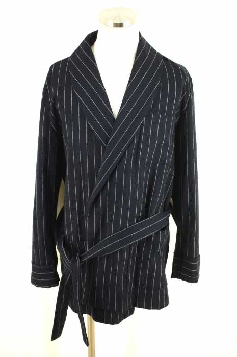 B&B(ビーアンドビー) V LONG DRESSING GOWN ロングドレッシングガウン メンズ アウター