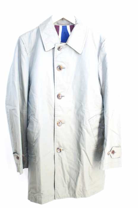 COMME des GARCONS HOMME（コムデギャルソンオム） AD2008 玉虫色ステンカラーコート メンズ アウター