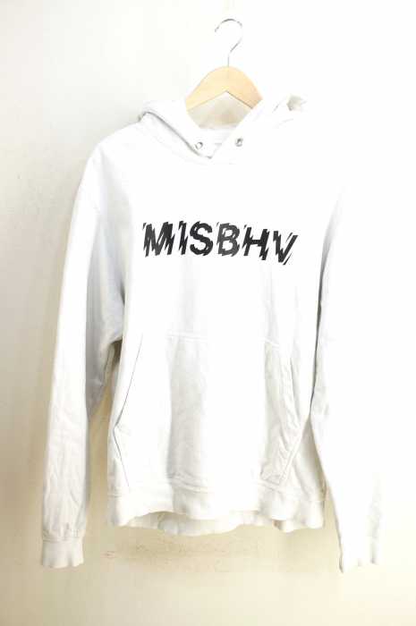MISBHV(ミスビベイプ) ロゴプリントプルオーバーパーカー メンズ トップス