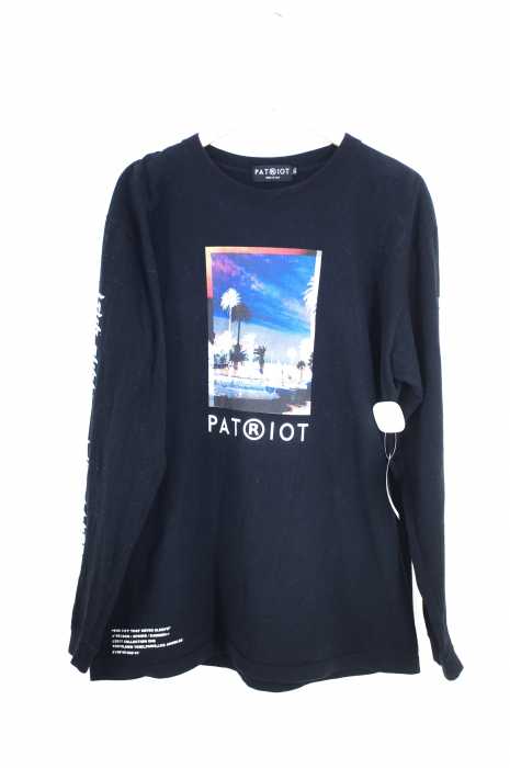 PATRIOT（パトリオット） 袖プリントロングスリーブTシャツ メンズ トップス