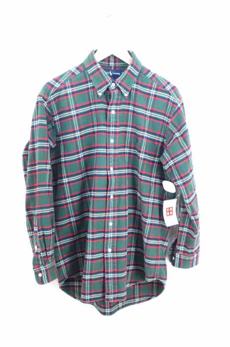 RALPH LAUREN （ラルフローレン） コトンネルBDシャツ メンズ トップス